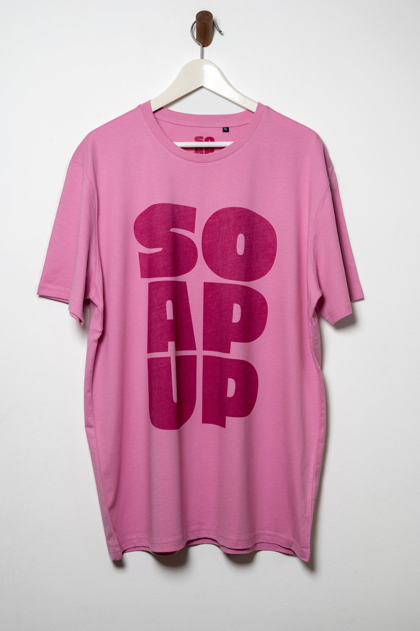 SOAP UP – Ροζ Oversize T-Shirt