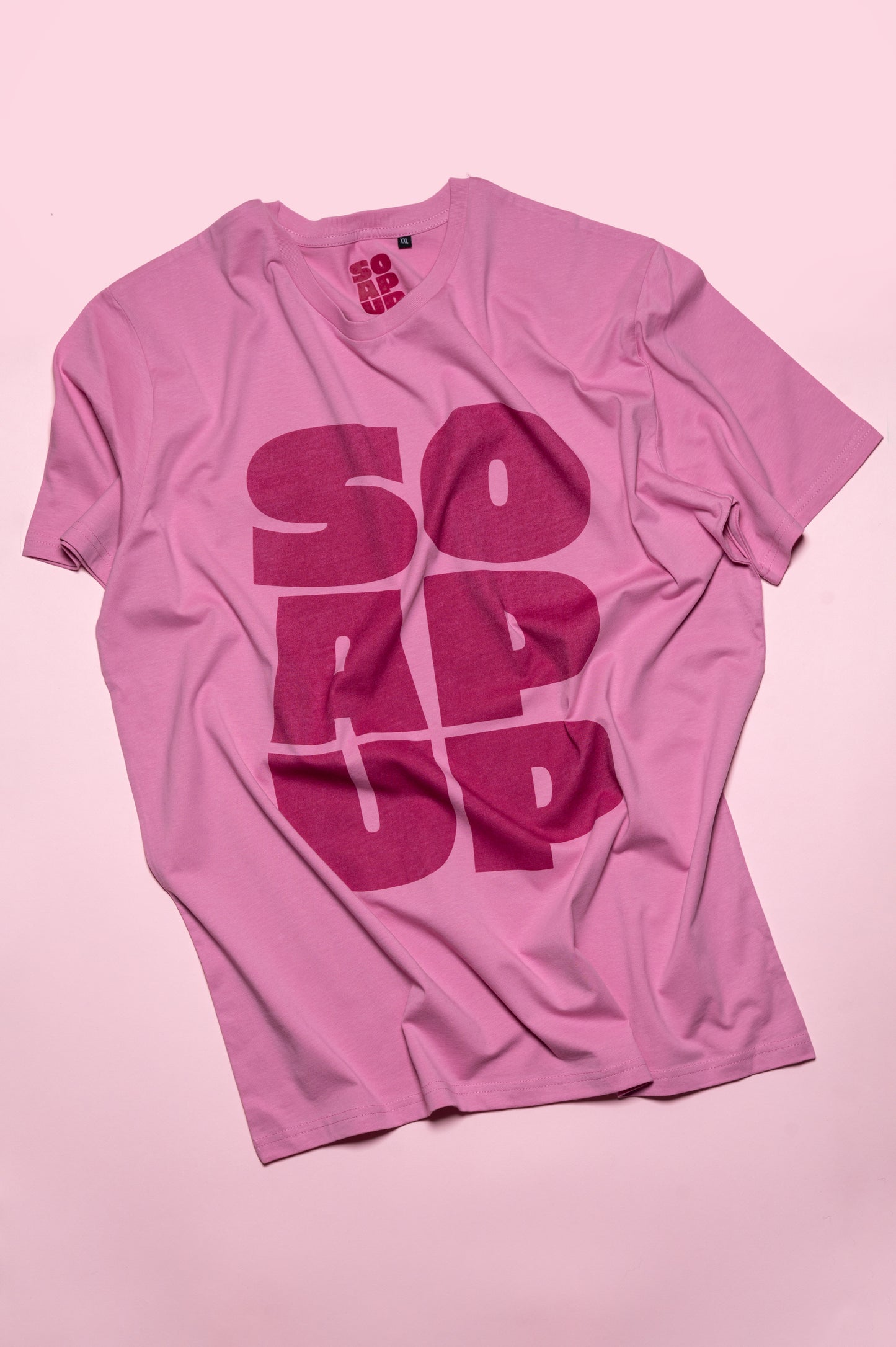 SOAP UP – Ροζ Oversize T-Shirt